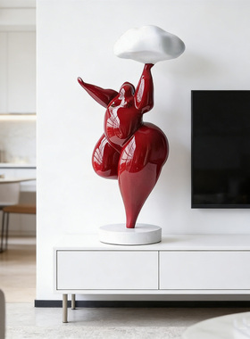 可定制轻奢抽象人体艺术雕塑摆件