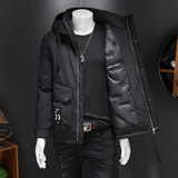 2024冬装新款男士连帽羽绒服三色标绒25036P265，男装羽绒服，电商D260