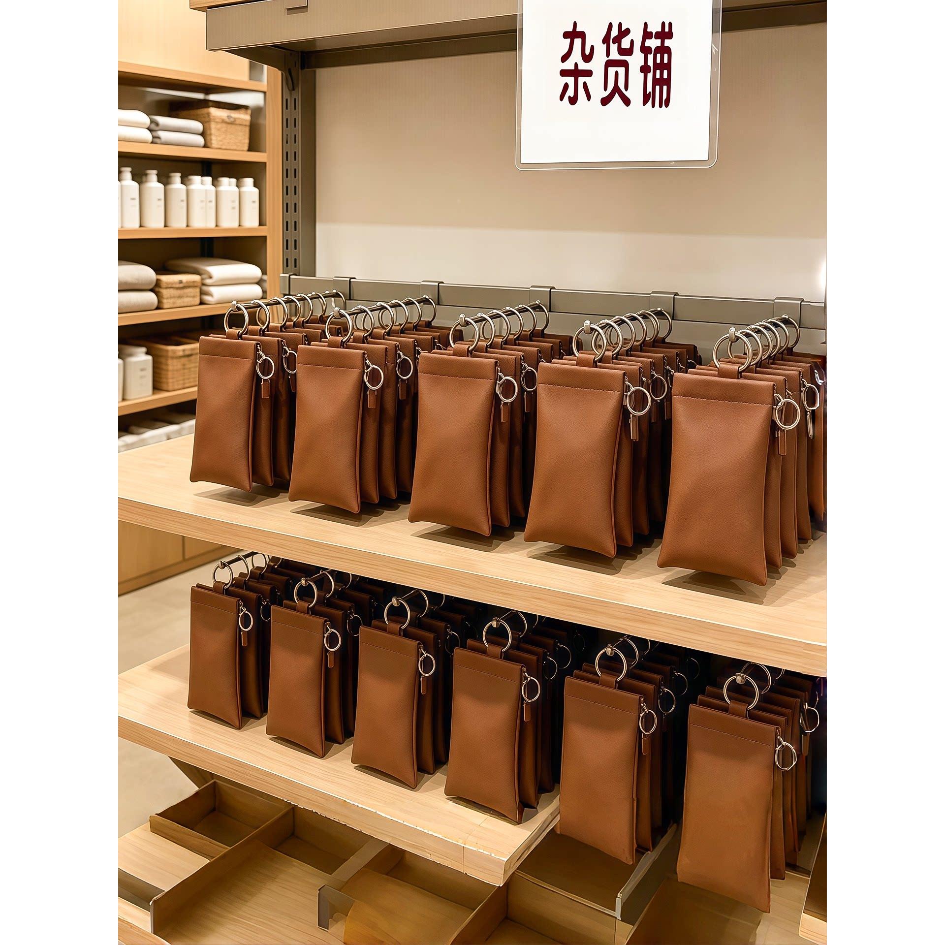 眼镜收纳包眼镜盒便携女轻便抗压眼镜袋可挂墨镜收纳袋自动闭合图片
