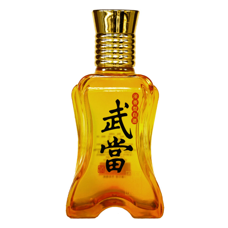 武当酒52度125ML试饮装特价浓香型固态发酵粮酒高度纯粮食白酒