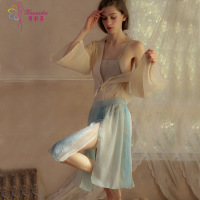 秀彩莎性感古風(fēng)漢服內(nèi)衣誘惑家居服睡衣床上肚兜制服套裝衣服