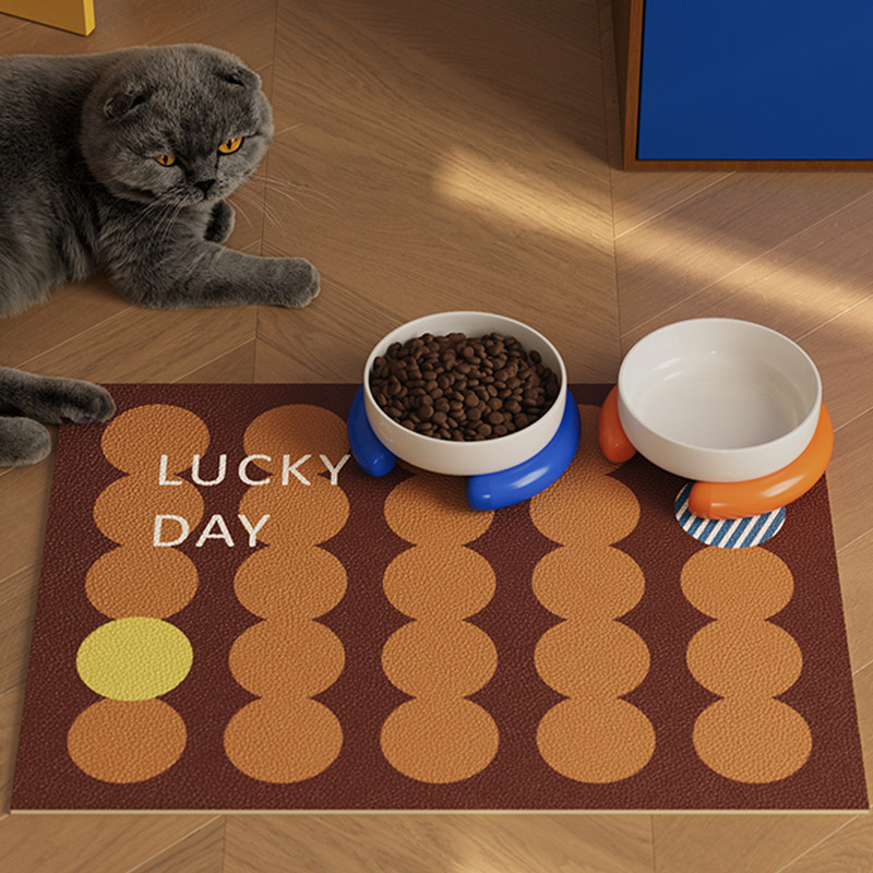 波卡变奏宠物餐垫吃饭家用养猫养狗皮革地垫防滑防污防水防尿垫子,宠物/宠物食品及用品,猫狗垫子,淘宝优惠券,粉丝福利购,淘宝优惠卷