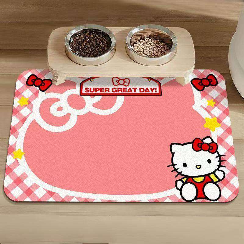 HelloKitty卡通宠物垫子猫狗食垫猫咪防水防滑室内喂食垫猫狗垫子,宠物/宠物食品及用品,猫狗垫子,淘宝优惠券,粉丝福利购,淘宝优惠卷