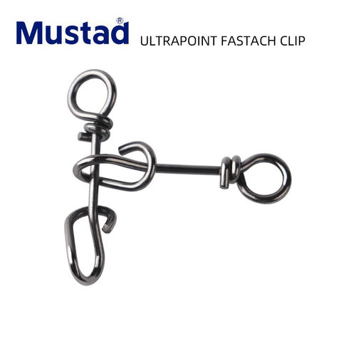 Mustad速扣大物连接器强拉力FTC路亚配件ULTRAPOINT FASTACH CL I