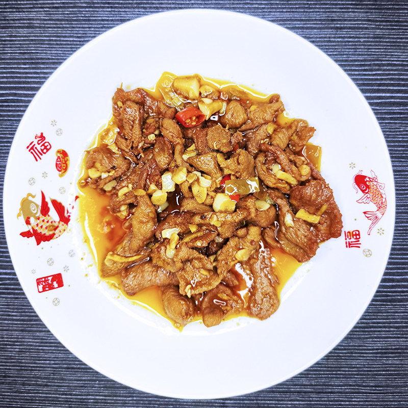 八武【小炒肉】170g10袋速食料理包快餐外卖夜宵半成品加热即食 - 实物图