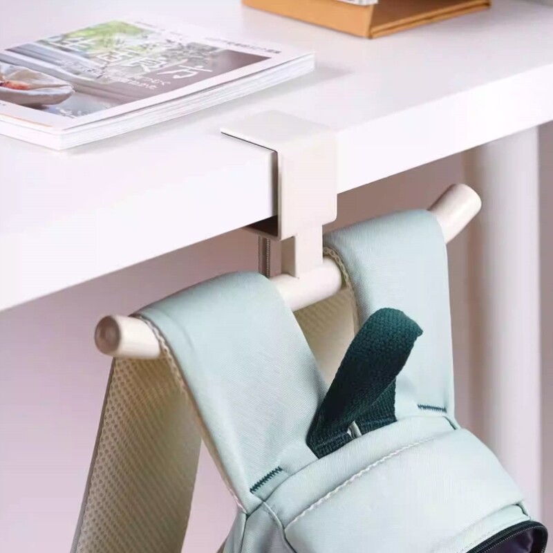书包挂钩桌边书桌收纳挂包神器学生课桌侧边挂架工位办公桌置物架
