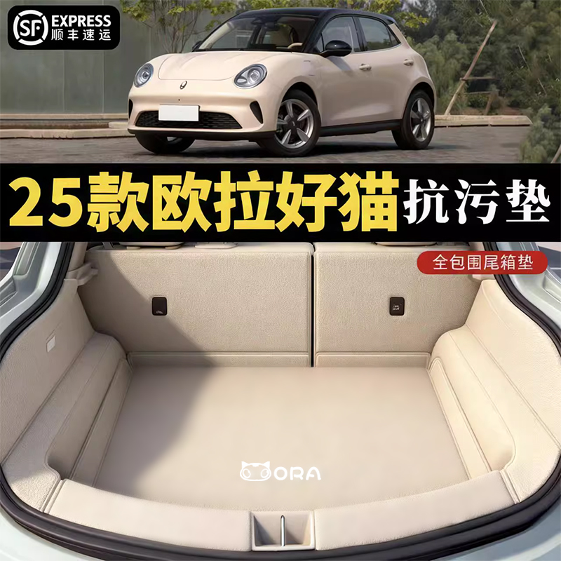 长城欧拉好猫后备箱垫全包围防水