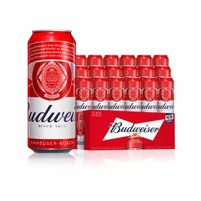 百威啤酒450ml*18罐整箱