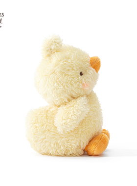 海湾兔Bunnies小黄鸭玩偶可爱毛绒玩具生日礼物儿童安抚娃娃公仔