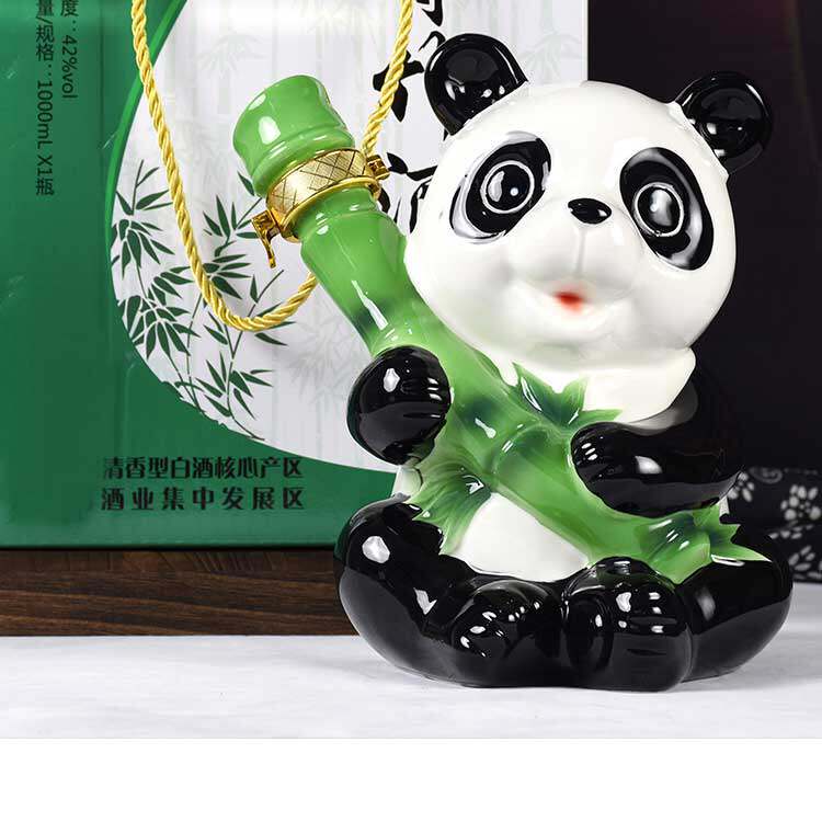 山西竹叶酒产地箐竹酒42度2斤瓷瓶坛装1000ML箐竹酒礼盒装正品酒