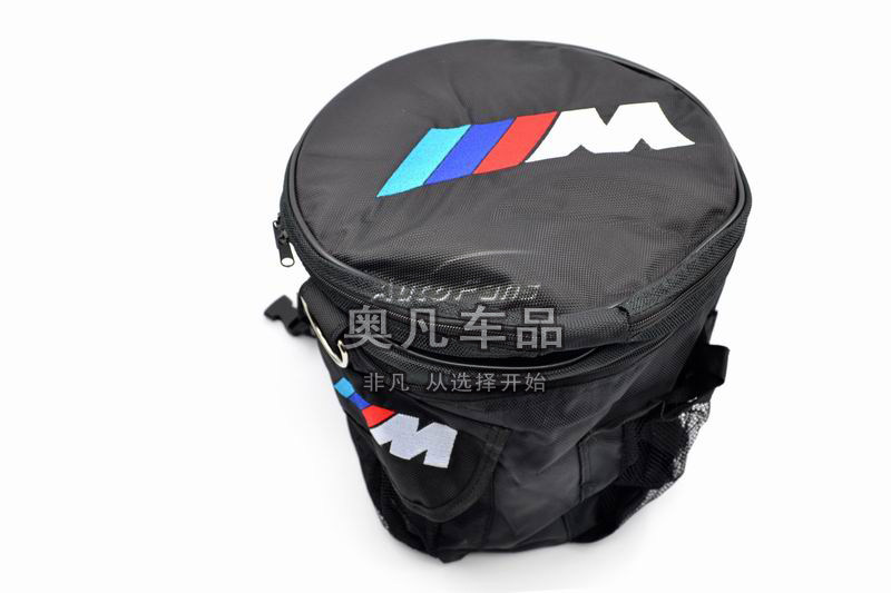 宝马改装高性能M车标后备箱储物包行李箱杂物袋置物包储物收纳箱