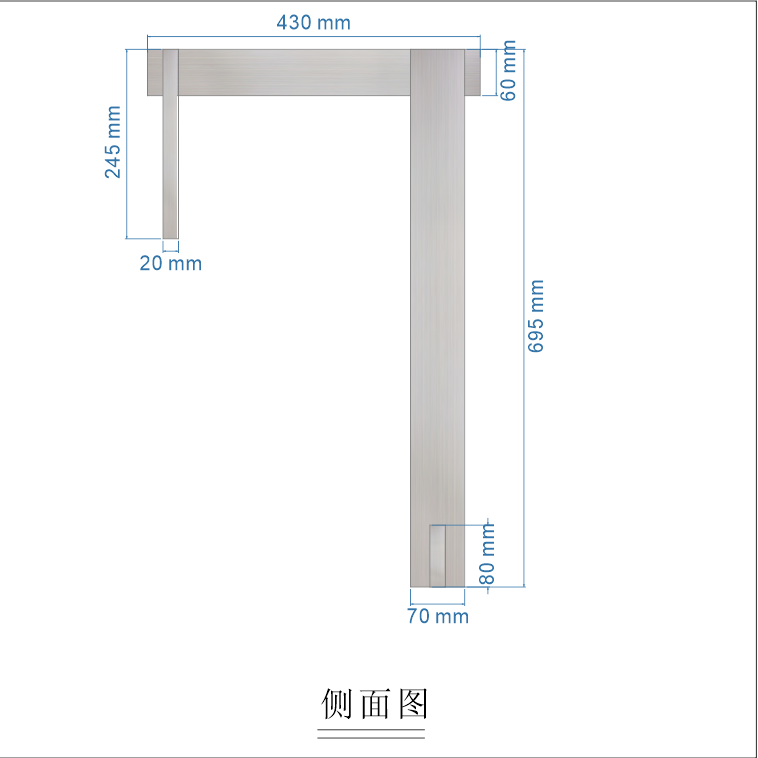 新品托架支架支撑架挂架挂板墙壁投影仪家用小型便携式沙发不锈钢