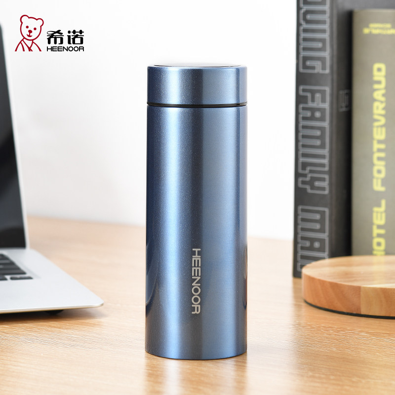 希诺高档保温杯品牌正品商务茶杯304不锈钢简约时尚水杯车载便携