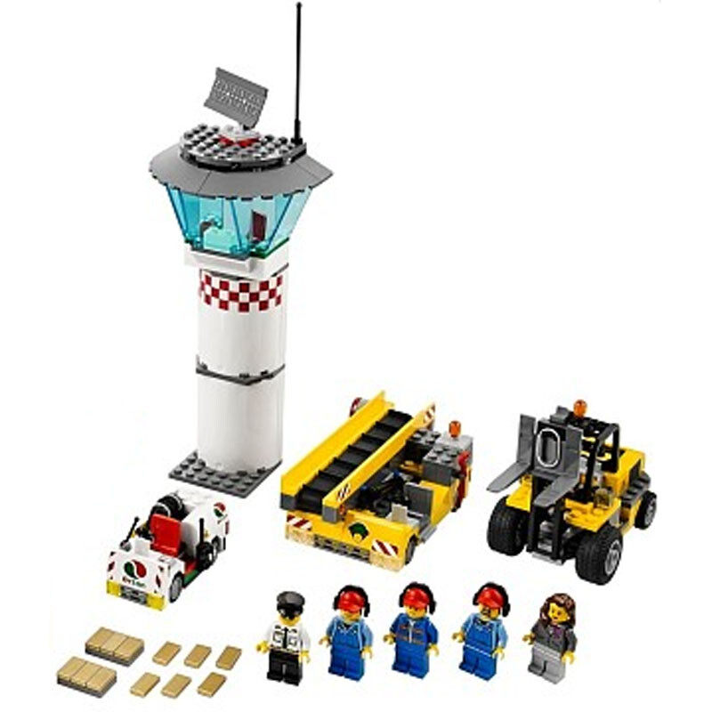 중국 빌딩 블록 도시 시리즈 화물 공항 60022 민간 여객 항공기 대형 항공기 소년 조립 장난감