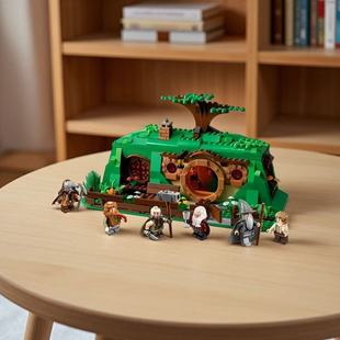 中国积木魔戒指环王系列霍比特人意外的聚会79003男孩子拼装玩具