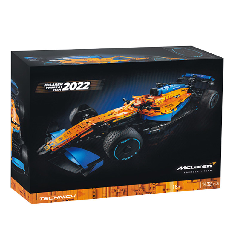 42141 기술 기계 그룹 MCLAREN F1 레이싱 소년의 어려운 조립 중국어 빌딩 블록 어린이 장난감