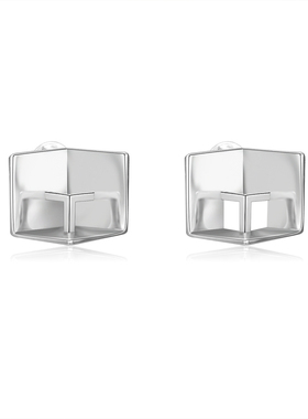 conceptofskin肌理概念 轮回 原创极简设计耳饰| 1立方空间体