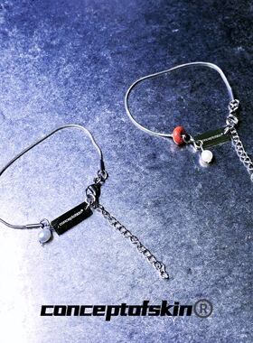 conceptofskin肌理概念 极简系列高街配饰手作设计｜珍珠极细手链