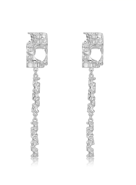 conceptofskin肌理概念 轮回 原创极简设计耳饰耳钉 | 融化