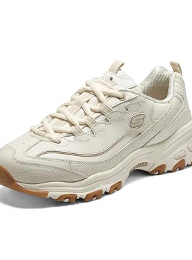 Skechers/斯凯奇 D'Lites 1.0蕾丝熊厚底增高复古缓震百搭老爹鞋