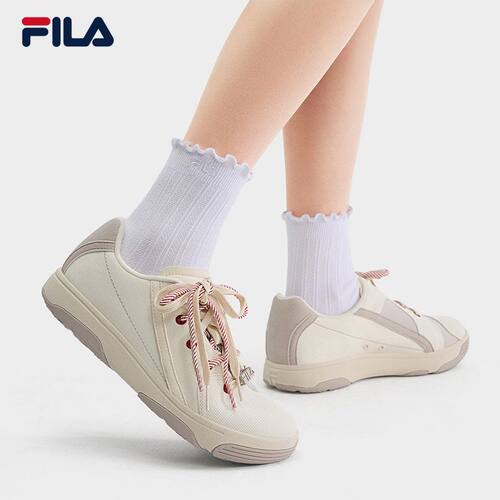 FILA 斐乐女板鞋26秋款赤足鞋帆布鞋休闲鞋PURE帆布鞋F12W633203