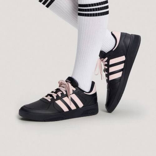 阿迪达斯COURTBEAT休闲百搭板鞋男女新款adidas轻运动鞋LB8303
