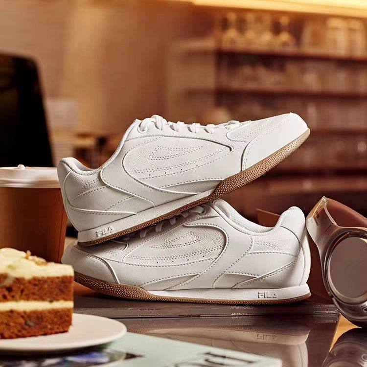 FILA斐乐女鞋德训鞋2025新款鞋子雪韵鞋男鞋薄底鞋休闲运动鞋