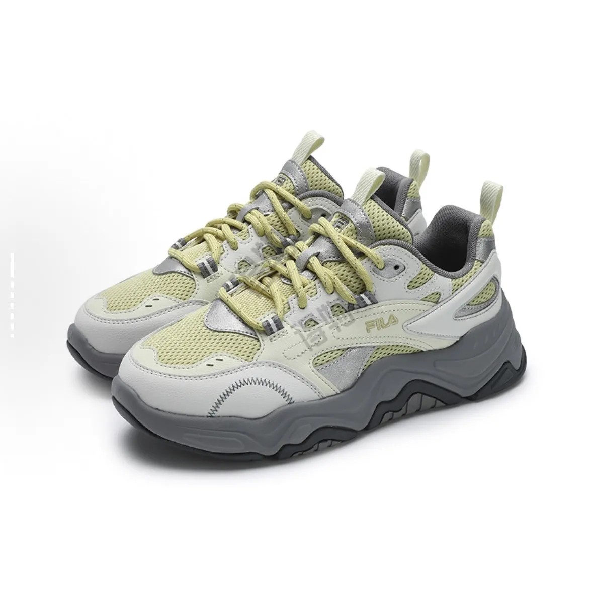 FILA 斐乐官方女鞋休闲鞋复古鞋子运动鞋山丘鞋秋季厚底款老爹鞋