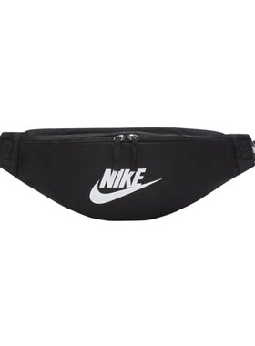 【F仓】Nike Heritage 黑武士logo运动便携收纳单肩斜挎胸包腰包