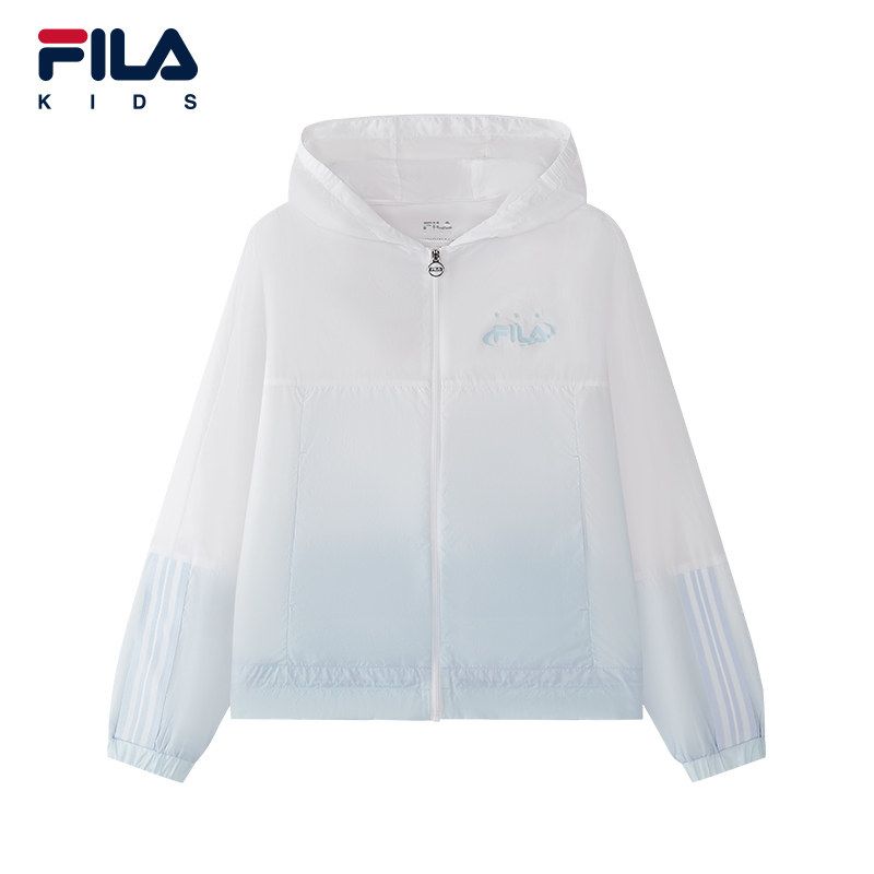 FILA KIDS斐乐儿童防晒服2026秋季新款女童中大童外套K12G631702F