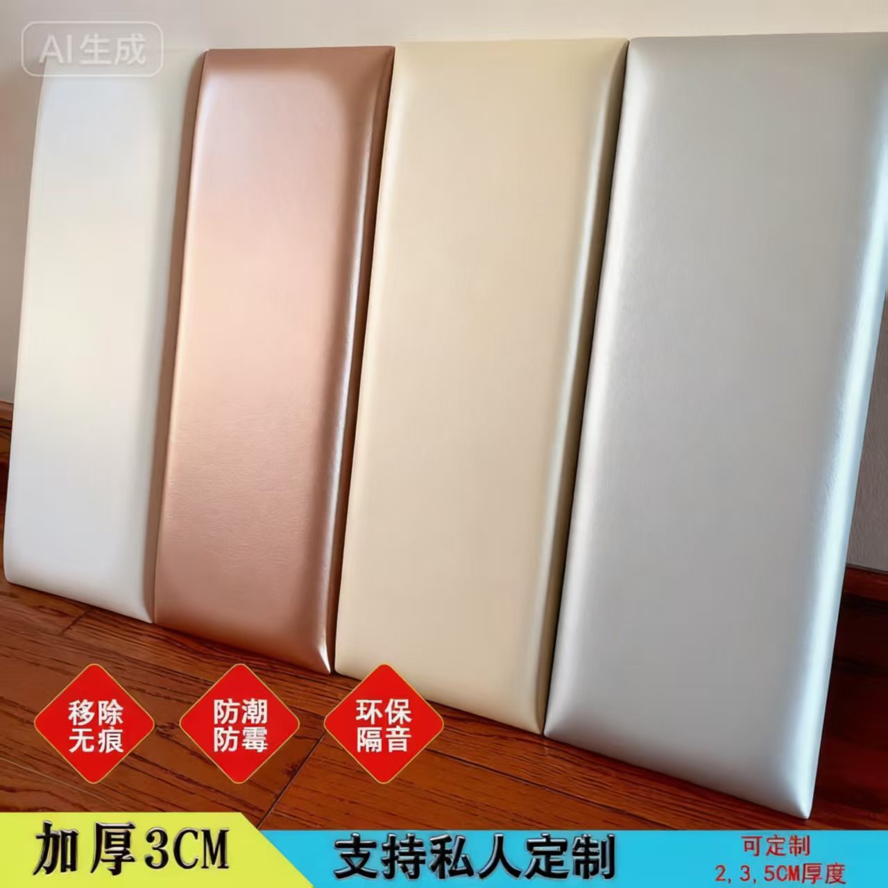床头背景墙软包防撞墙围