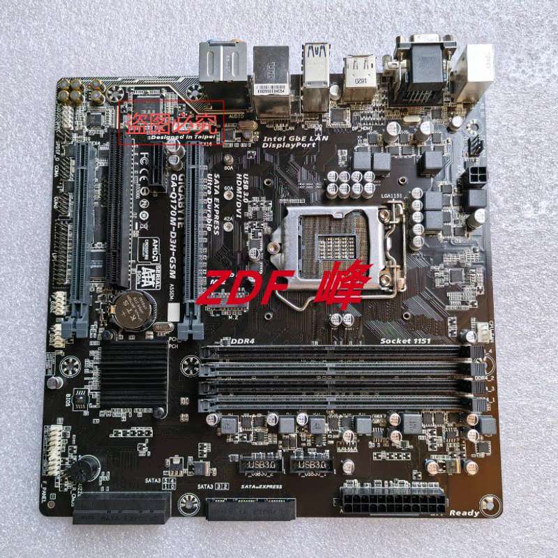 GA-Q170M-D3H-GSM 电脑主板 支持6/7代CPU 1151针议价