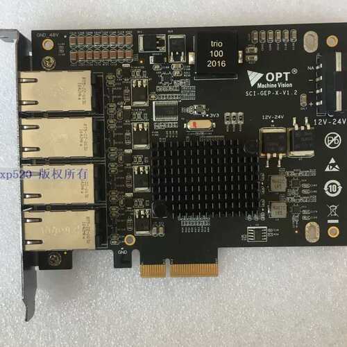 OPT Machine Vision SCI-Poe-4 SCI-GEP-X-V1.2 采集卡SCI-GEP-4