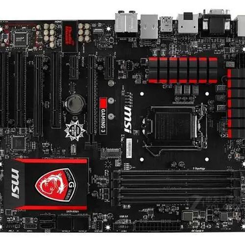 没上过机 MSI/微星 Z97 GAMING3 1150针主板 M.2 豪华ATX议价