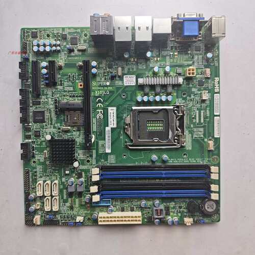 SUPER X10SLQ REV:1.00 工控主板 1156针DDR4  实物拍摄议价