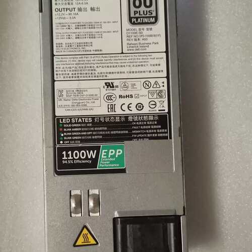 1100W 电源 R730XD R830 R740 R640 R840 R630 R530议价