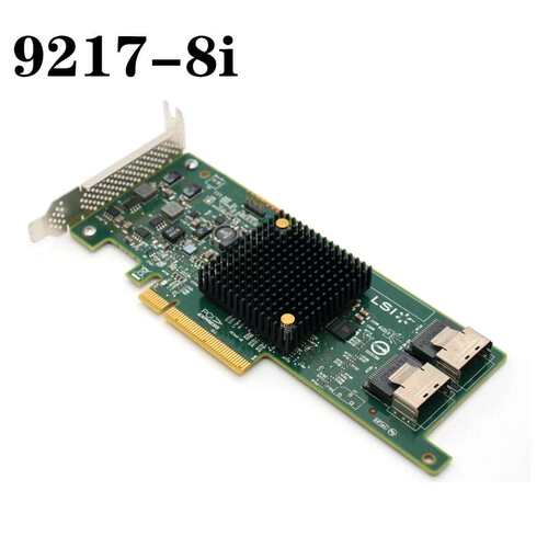 LSI SAS9217-8i 9207-8i阵列卡 SAS2308 SATA磁盘扩展直通HBA卡议