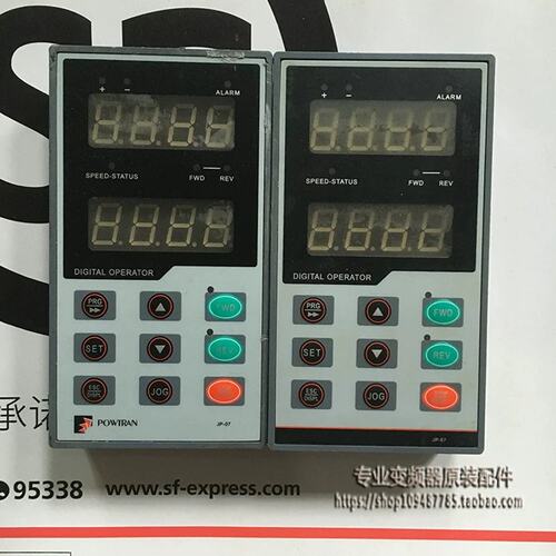rn普传变频器Pi7100/7800显示面板 JP-09/07键盘调速操作面板议价