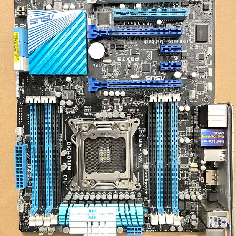 正品/ P9X79主板 2011针 支持4通道 支持E5-2680-V2议价