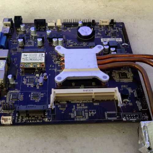 杰微迷你一体机 工控机主板JW 6250I 8CXM-P8504-030 DDR3集成CPU