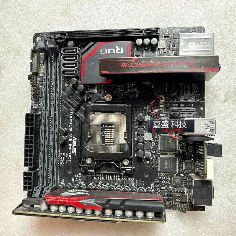 / MAXIMUS VIII IMPACT ITX主板1151针Z170玩家国度M8I议价图片