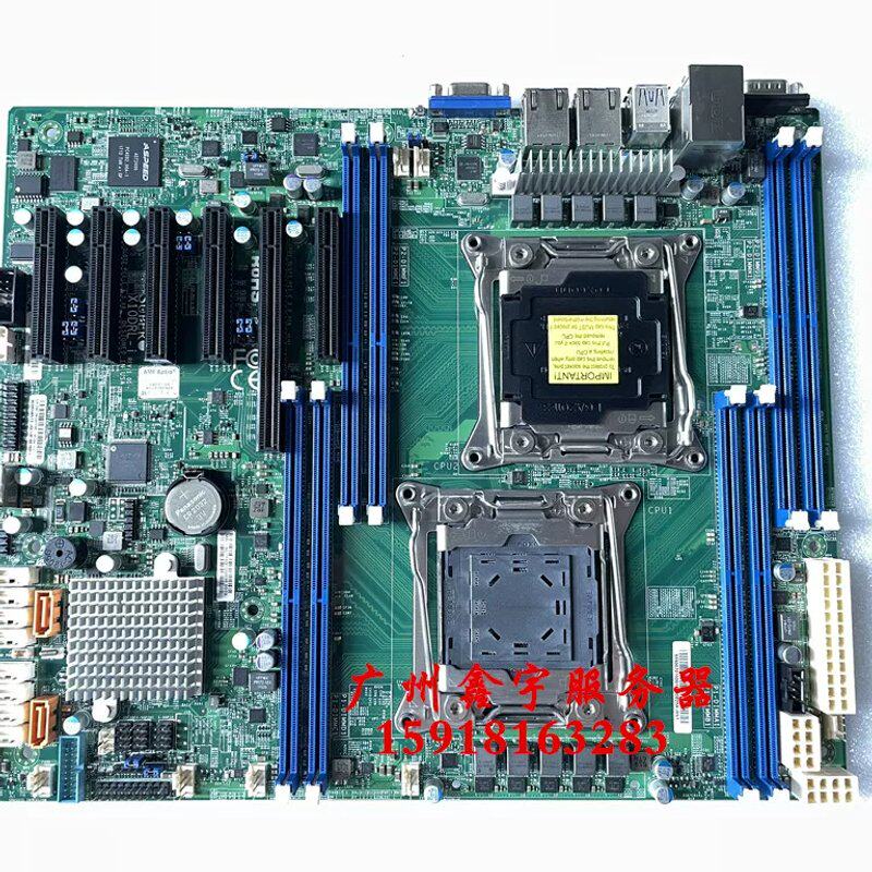 X10DRL-I 双路X99服务器主板 C612芯片 双路E5工作站主板议价