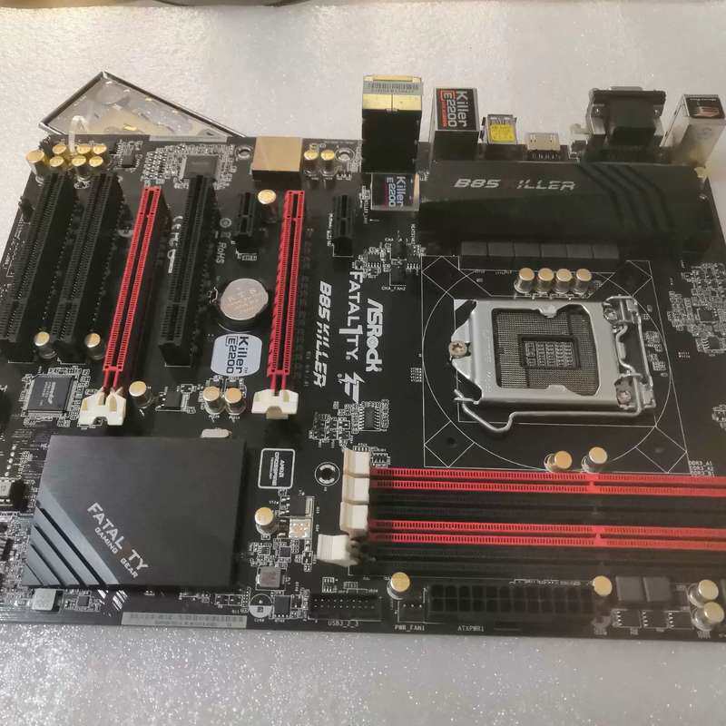 华擎B85KILLER DDR3内存 1150接口B85 全固态集成豪华大板议价图片