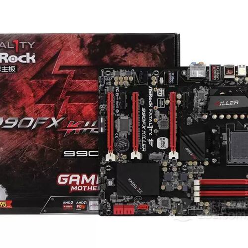 没上过机 ASROCK/华擎 FATAL1TY 990FX KILLER AM3+ 大板8350议价