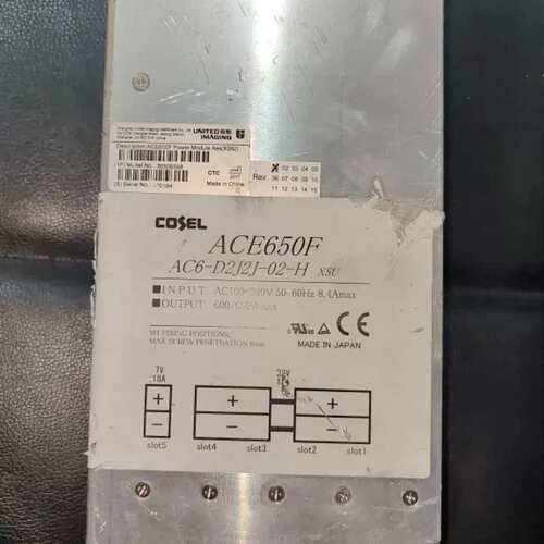 ACE650F电源 AC6-D2J2J-02-H 联影设备 80506558 内有成色好的议