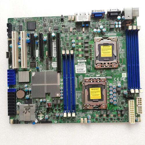 X8DTL-3F双路1366针服务器主板 支持E55/E56系列CPU?议价