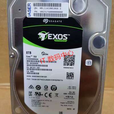 浪潮 NP5570M5 NF5270M4 ST8000NM0055/000A 8T SATA 3.5 硬盘议