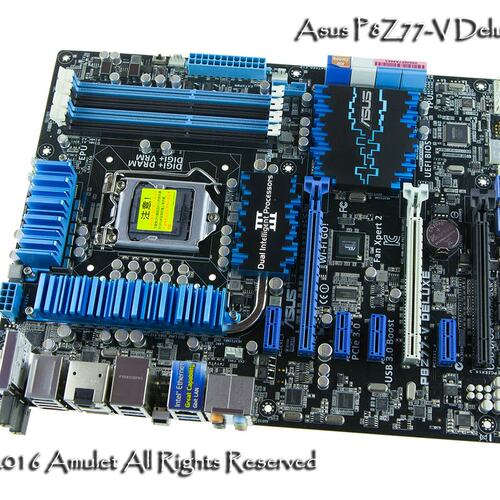 / P8Z77-V DELUXE Z77 豪华ATX大板，带Wifi模块，SN码全议价