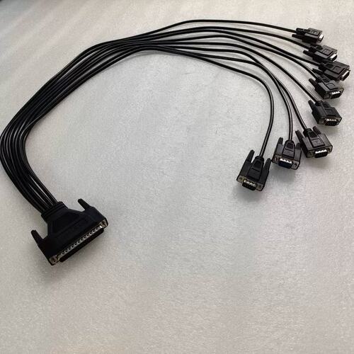 MOXA摩莎CP-168U CP-118U CP-138U 1分8 DB62转DB9串口线议价