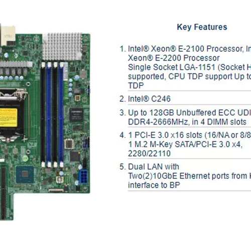 SUPERMICRO B11SCG-CTF 主板议价